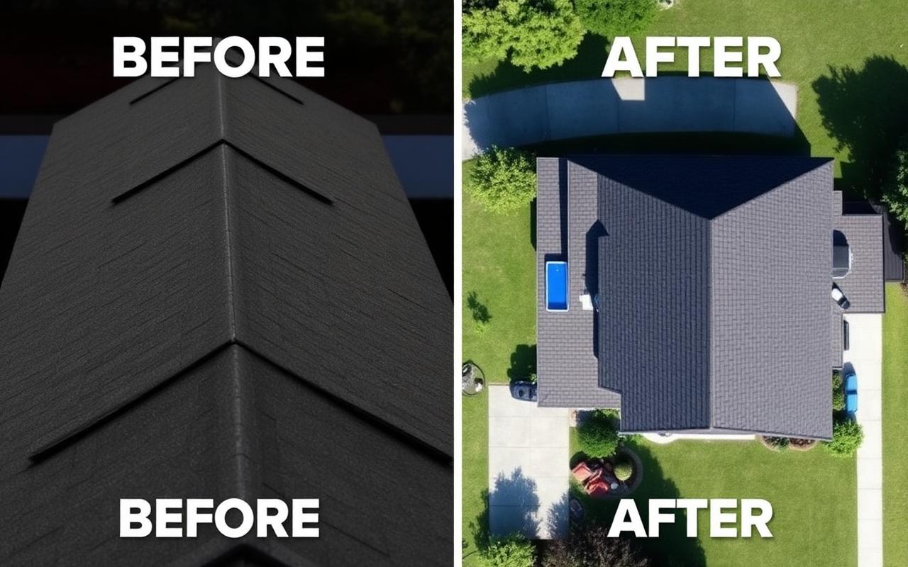 Bad example: different roof, angle, light